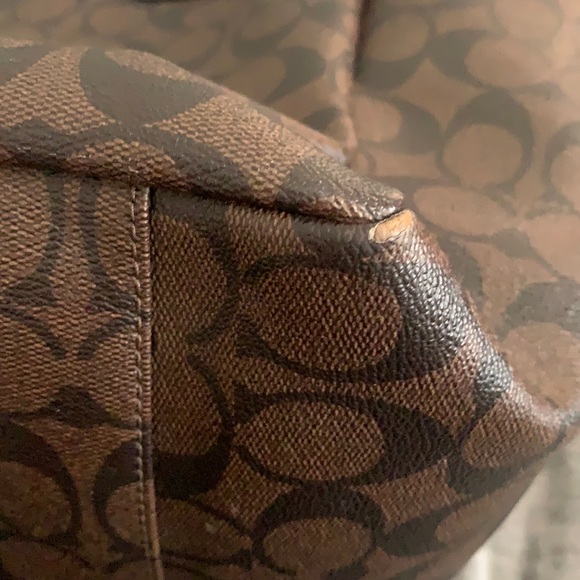 Brown Monogram Coach carry on - Picture 13 of 15